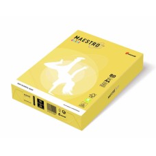 Папір кольоровий А4 80 г / м 100арк Maestro Color Trend ZG34 Lemon Yellow лимонно-жовтий