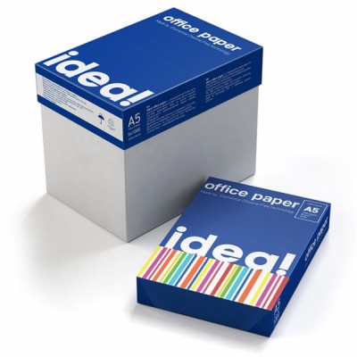  Папір А5 1000л idea! (Papir Ltd) 80 г / м.кв. 5 пач / ящ.