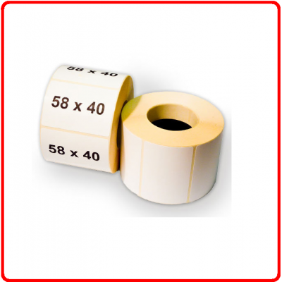 Термоетикетка 58*40 700шт/рул