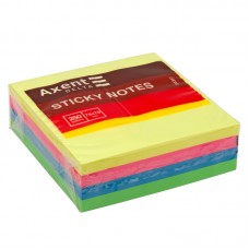 Блок паперу з клейким шаром Delta D3351 75x75 мм, 250 аркушів, неонові кольори