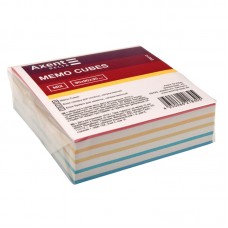 Папір для нотаток Delta Mix D8013, 90х90х30 мм, непроклеєний