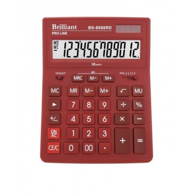 Калькулятор Brilliant BS-8888 RD