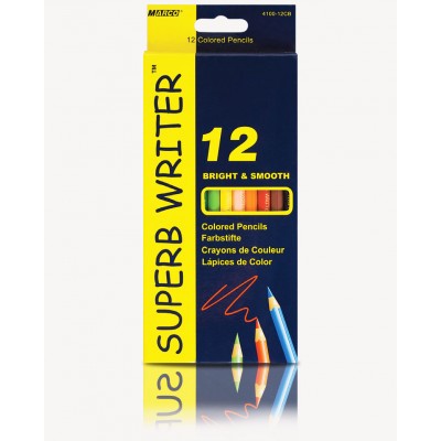 Олівці кольорові 12шт MARCO