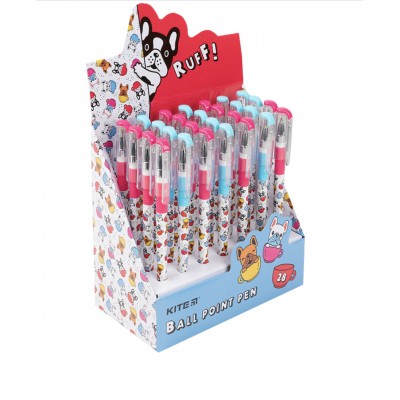 Ручка кулькова Kite Dogs K21-032-03, синя