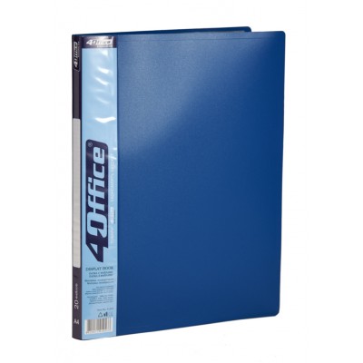 Папка з файлами, А4, 20ф, 550/20мкм