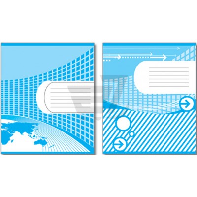 Зошит фоновий 24 арк лінія.